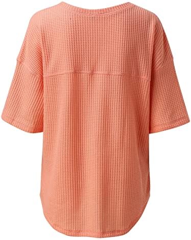 Gömlek Kadın Sonbahar Yaz giyim Moda Y2K Kısa Kollu Pamuklu Brunch Düz Üst Gömlek Kızlar için RA RA