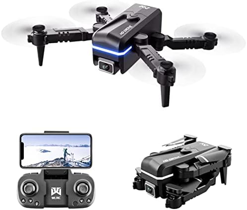MORESEC Mini Drone ile Çift 4 k Kamera Hd FPV Drone Uzaktan Kumanda Oyuncaklar Hediyeler için Erkek Kız ile Piller,