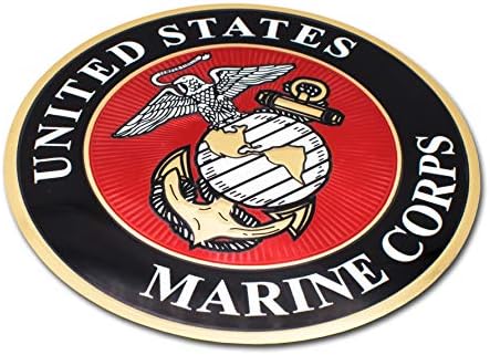 Premium Amerika Birleşik Devletleri Deniz Piyadeleri USMC Kartal 3D Kabartmalı çıkartma