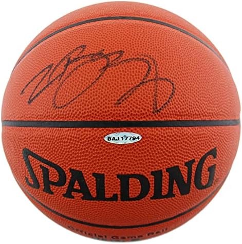 Lakers LeBron James İmzalı Resmi NBA Oyunu Basketbol UDA BAJ17794 - İmzalı Basketbollar