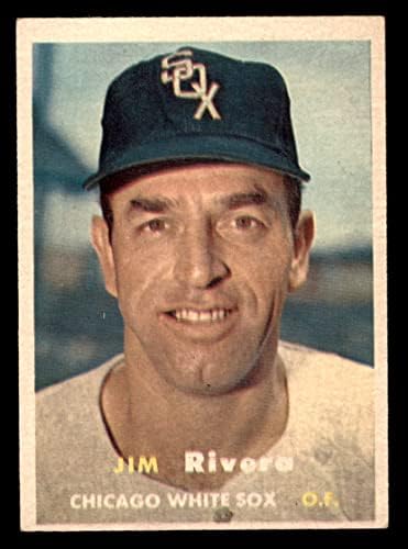 1957 Topps Beyzbol 107 Jim Rivera Mickeys Kartlarıyla Mükemmel (10 üzerinden 5)