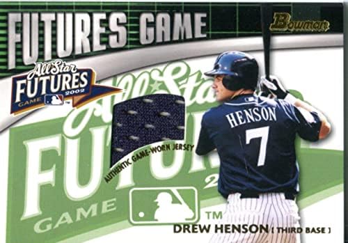 Drew Henson 2003 Topps Oyunu Yıpranmış Forma Kartı-MLB Oyunu Kullanılmış Formalar
