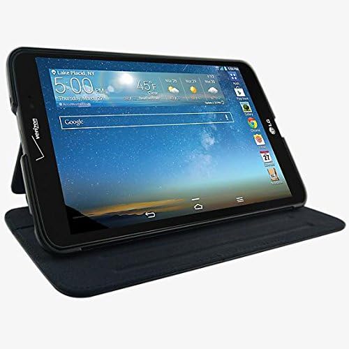 Lg G Pad 8.3 LTE için Yeni Oem Verizon Folio - Siyah Perakende Olmayan Paket