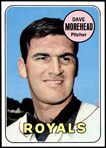 1969 Topps 29 Dave Morehead Kansas City Kraliyet Ailesi (Beyzbol Kartı) NM + Kraliyet Ailesi