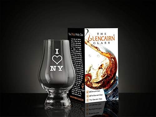 Glencairn Dekoratif Kristal Viski Tadım Camı-Ny'yi Seviyorum