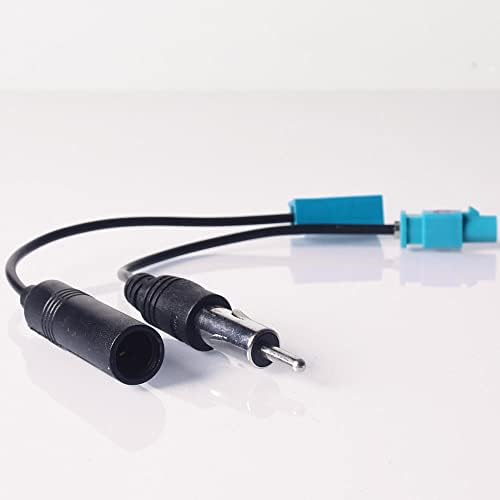 Yuacdky Stereo Radyo Fakra Anten DIN fiş konnektörü için Araç Ses Kafa Ünitesi CD Medya Oynatıcı Alıcısı