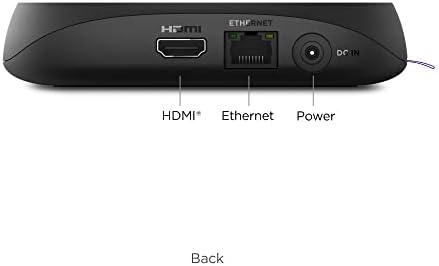 Roku Ultra LT (2023) HD/4K/HDR Dolby Vision HDMI Kablolu Dört Çekirdekli Akış Oynatıcı, Kulaklıklar, Özel Dinlemeli