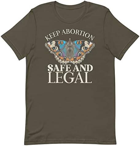 Kürtajı Güvenli ve Yasal Tutun Vintage Gerçekçi Kelebek Pro Kürtaj Hakları