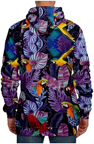 ADSSDQ Erkek Bombacı Ceket, Uzun Kollu Ceket Erkekler Kış Büyük Boy Vintage Spor Sıcak Kazak Zip Katı Color19