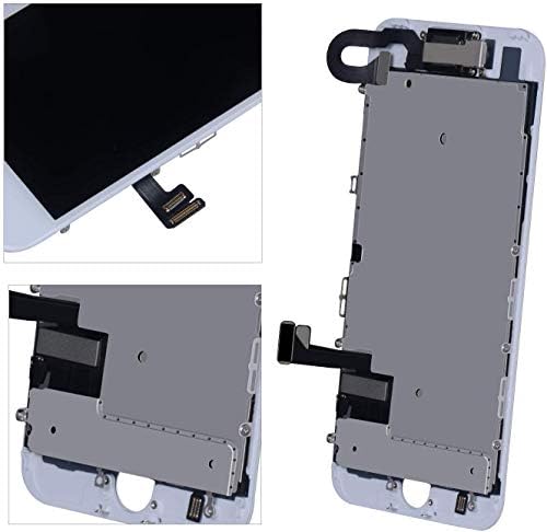 BeeFix Ekran Değiştirme için iPhone 7 Beyaz, 4.7 LCD Ekran ve 3D Dokunmatik Sayısallaştırıcı Tam Meclisi, yakınlık