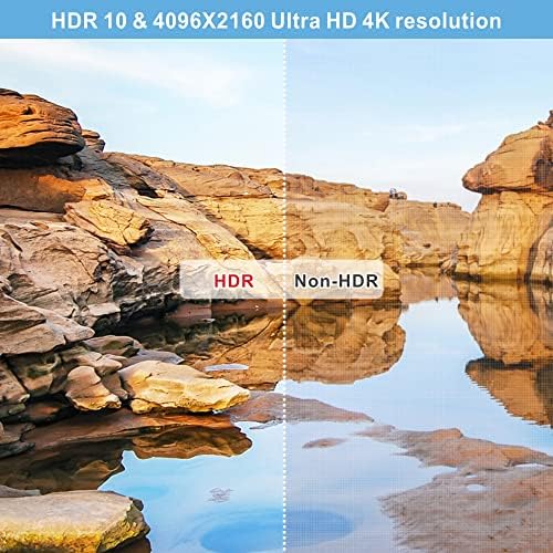 ıArkPower 4K60Hz HDMI Ses Çıkarıcı Splitter HDMI Optik Koaksiyel + RCA L / R Stereo Ses Dönüştürücü adaptör desteği
