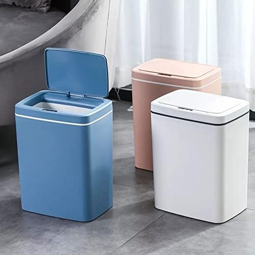 XDASH çöp tenekesi Akıllı çöp tenekesi Otomatik sensörlü çöp kovası Can Akıllı Çöp Çöp kutusu (Renk: Mavi)