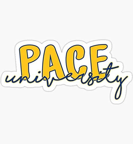 Pace University-Sticker Graphic-Pencereler, Arabalar, Kamyonlar için Otomatik, Duvar, Dizüstü Bilgisayar, Hücre, Kamyon