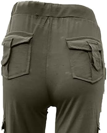 Geniş Bacak Düğmeleri Pantolon Bayan Salonları Artı Boyutu Esnek Gevşek Pantolon Alçak Parça Katı Vintage Yaz Pantolon