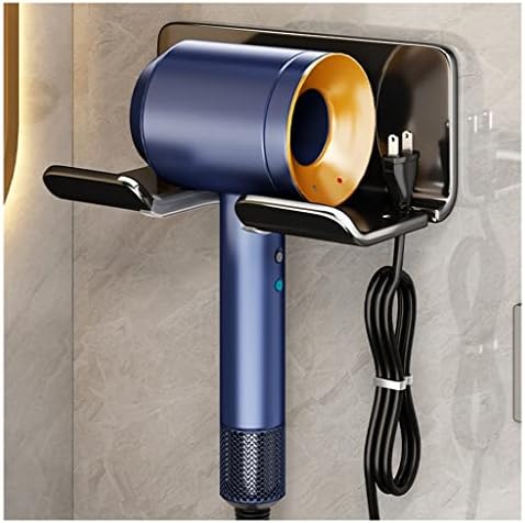 XOFINE Banyo Saç Kurutma Makinesi Standı, Kendinden Yapışkanlı Duvar Montaj Standı Çoğu saç kurutma makinesi, Saç