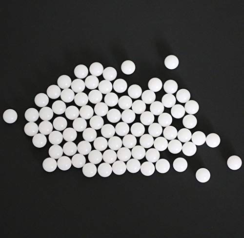 7/32 (5.556 mm) 200 adet Delrin Polioksimetilen (POM) Katı Plastik Rulman Topları