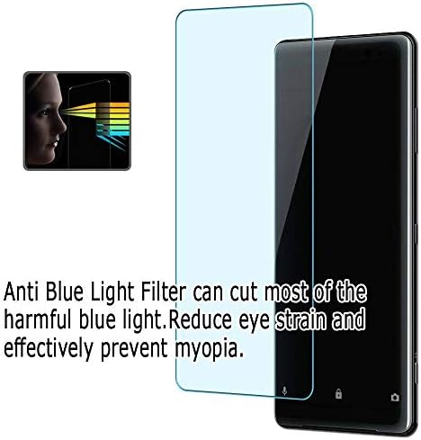 Puccy 2 Paket Anti mavi ışık ekran koruyucu film ile uyumlu LG E2381VR-BN 23 Ekran monitör TPU koruma ( Temperli Cam