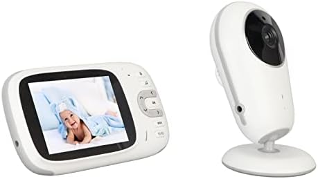 3.2 İnç bebek izleme monitörü, İki Yönlü Ses İnterkom Kızılötesi Gece Video bebek izleme monitörü Çok Fonksiyonlu