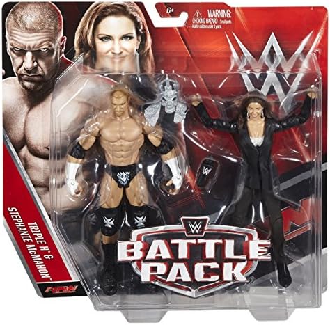 WWE Triple H ve Stephanie Mcmahon Figürü, 2'li Paket
