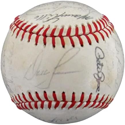 Phillies 1980 Dünya Serisi Şampiyonlar Takımı ONL Beyzbol İmzaladı (30) PSA / DNA 154793-İmzalı Beyzbol Topları