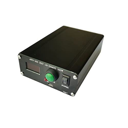 Mini 0.96 inç OLED ATU100 Otomatik Anten Tuner 1.8-50 MHz 100W N7DDC ile kılıf Pil E3-012