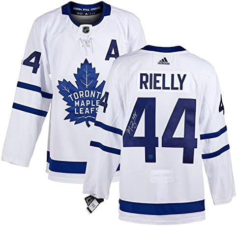 Morgan Rielly Toronto Maple Leafs İmzalı Beyaz Adidas Forması-İmzalı NHL Formaları