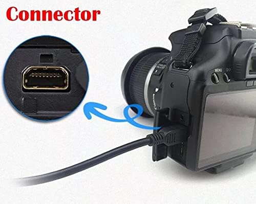 SupplySource Uyumlu USB DC pil şarj cihazı veri senkronizasyon kablosu Kablosu Kurşun Değiştirme Nikon Coolpix L120