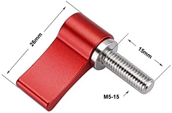 SZRIG M5 Konu Thumb Vidalar için Fotoğraf Ürün Aksesuarları (15mm Uzun,2 Adet)