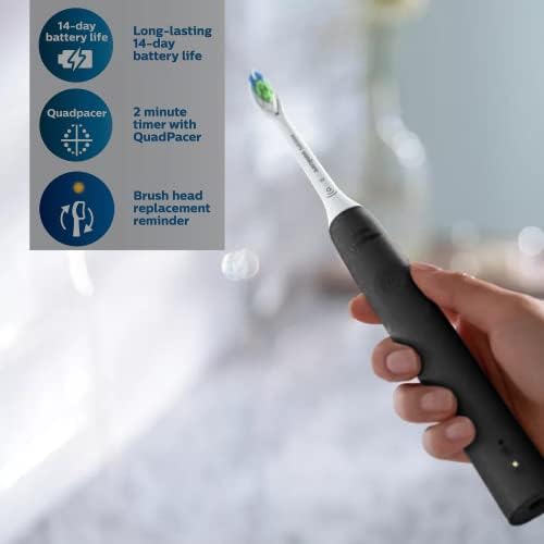 Philips Sonicare Elektrikli Diş Fırçası DiamondClean 2'li Paket, Basınç Sensörlü Şarj Edilebilir Elektrikli Diş Fırçası,