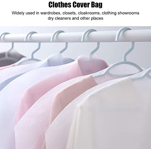 Asılı Giysi Çantası Elbise Çantası Takım Elbise Çantaları Toz Geçirmez (10'lu Set) Hafif Takım Elbise Koruyucu Kapak