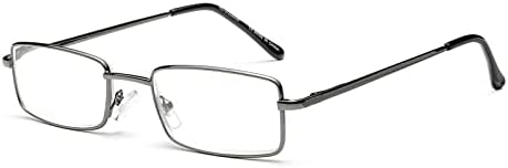 gelgit optik okuma gözlüğü erkekler kadınlar, Metal mavi ışık engelleme gözlük yaylı menteşeler, Anti göz yorgunluğu