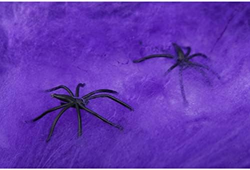 Örümcek Web Cadılar Bayramı Büyük Sıkı Örümcek Web Dekorasyon, Perili Ev için Sahte Örümcekler ile Cadılar Bayramı