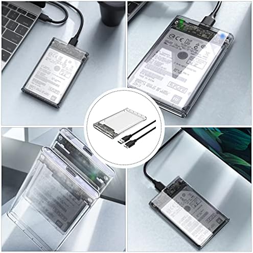 Taşınabilir Sabit disk muhafazası USB 3. 0 HDD SSD Harici Sabit Disk Muhafaza Kutusu SSD Durumda Ssd Durumda Ssd Durumda