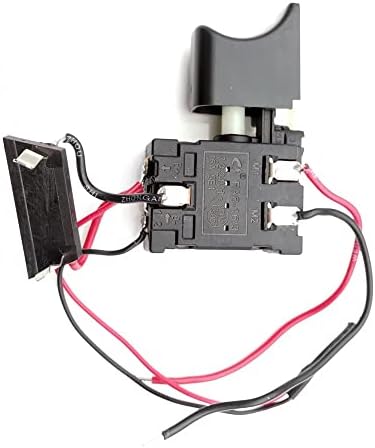 1 adet Uygun Elektrikli Matkap Toz Geçirmez Hız Kontrol Push Button Tetik Anahtarı DC 7.2-24 V Akülü Matkap Anahtarı