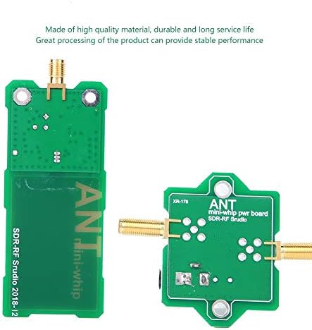 Fafeicy SDR Alıcı Anten, 100 khz-30 mhz 9 V-15 V Kısa Dalga Aktif Anten SDR Alıcı için Kapalı Açık, elektronik bileşenler