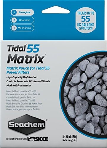 Seachem Laboratuvarları 6506 55 Matris 250 ml Gelgit Filtresi
