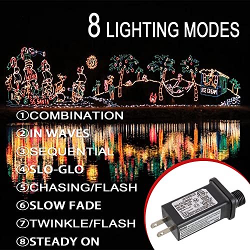 SİGANDG LED trafo değiştirme sınıf 2 güç kaynağı için noel dize ışık şişme süslemeleri LED denetleyici IP44 su geçirmez
