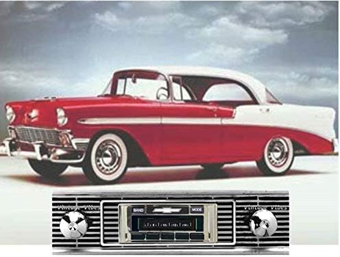 Özel Autosound Stereo + BLUKİT ile Uyumlu 1956 Chevrolet Bel Air, Nomad, ABD - 630 II Bluetooth Özellikli Yüksek Güç