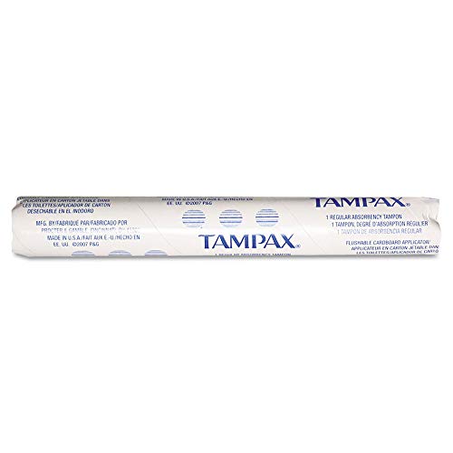 Tampax 10073010025001 Otomatlar için Orijinal Normal Emicilik Tamponları (500 Parça / Karton)