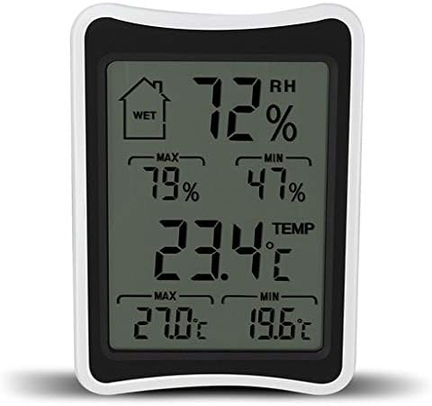 KLHHG Yüksek Doğruluk Dijital Termometre Higrometre Sıcaklık nem ölçer Monitör Kapalı Max Min Bellek Hava İstasyonu