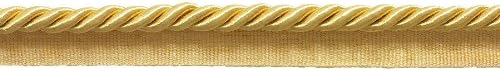 Orta 5/16 inç Temel Trim Dudak Kablosu (Açık Altın), Bahçe tarafından satılan, Stil 0516S Renk: Açık Altın-B7