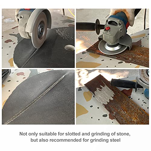 DIATOOL 5 İnç Elmas Taşlama Fincan Tekerlek Granit Mermer Demir Çelik Duvar Dışbükey Vakum Kaynaklı taşlama diski