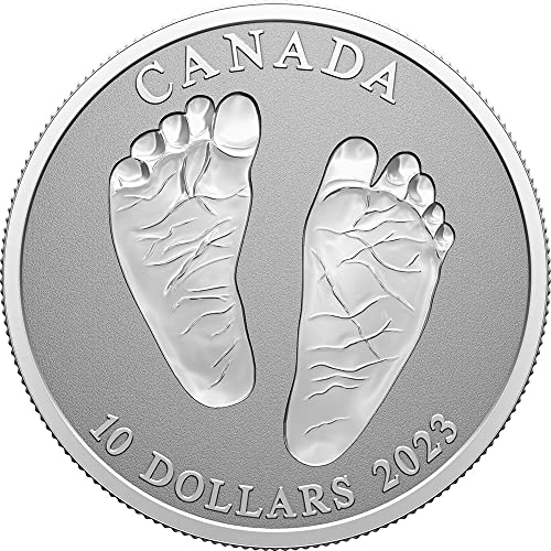 2023 DE Modern Hatıra PowerCoin Dünyaya Hoş Geldiniz Gümüş Sikke 10 $ Kanada 2023 BU Parlak Dolaşımsız