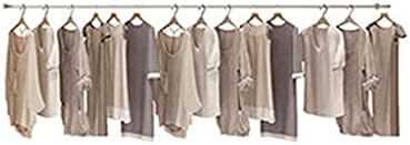 Ana Sayfa Şık ve Sade Süper Uzun Elbise Askısı, Basit Giyim Mağazası Metal Raf Duvara Monte Metal Elbise Askısı Kadın