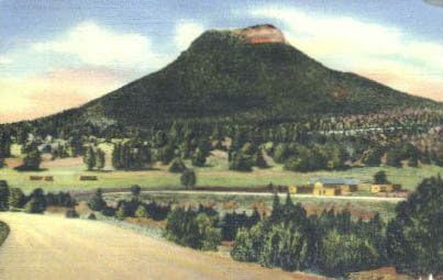 Santa Fe Yolu, New Mexico Kartpostalı