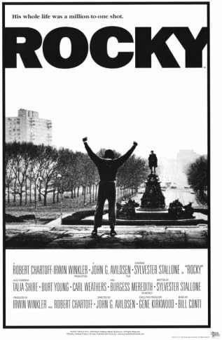Pop Kültürü Grafikleri Rocky (1977) - 11 x 17 Tarzı A