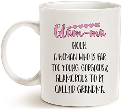 MAUAG anneler Günü Hediyeleri Büyükanne Çözünürlüklü Komik Kahve Kupa, Noel veya doğum günü hediyesi Fikri Büyükanne