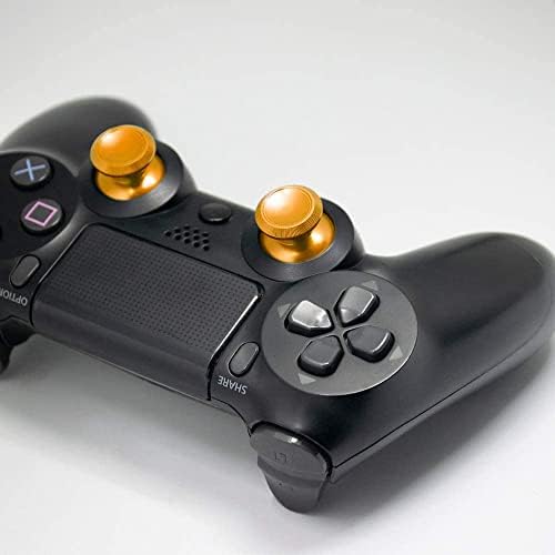 PSS Tumbsticks Analog Kap Alüminyum Özel Metal Yedek Joystick Başparmak Sopa Kap Aksesuarları için PS5 / PS4 / Xbox