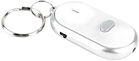 Anahtar Bulucu, Anahtar Bulucu, Ses Kontrolü Anahtarlık, Cüzdan Tuşları için Dayanıklı (Beyaz)