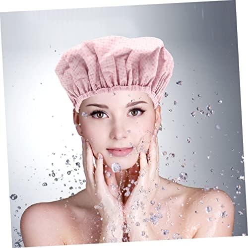 DOITOOL kapüşonlu saç kurutma makinesi 2 pcs ısıtma duş kap Eva kalın boya elastik kullanım termal banyo kadın banyo